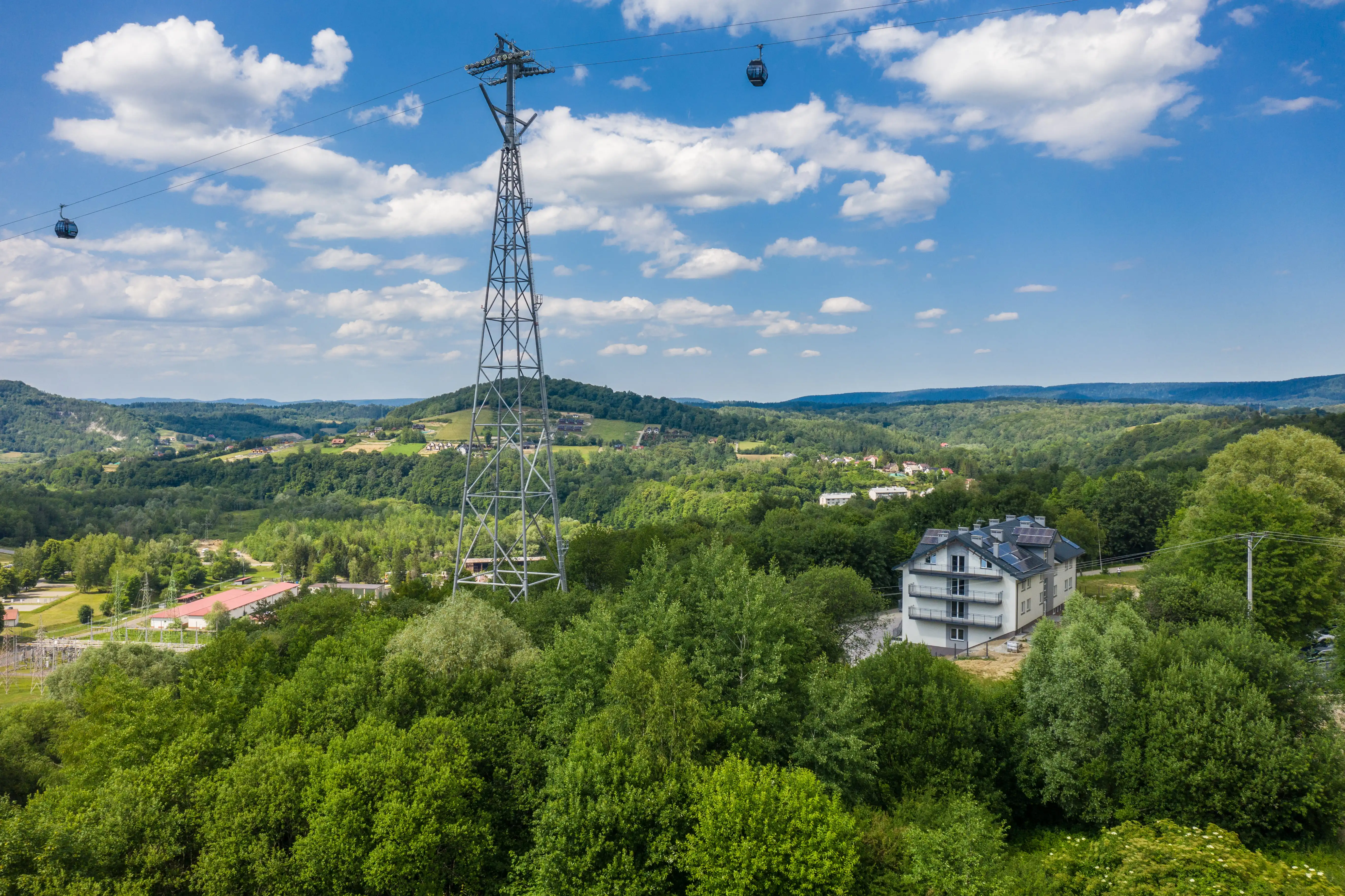 Malownicza panorama Bieszczad